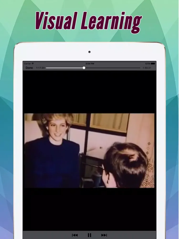 Tangkapan skrin Successful people: Biography, habit and more by videos iPad 