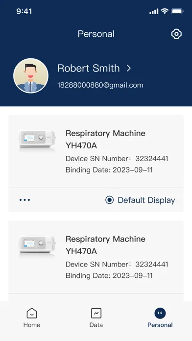 Screenshot di BreathCare+