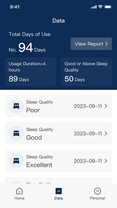 Screenshot di BreathCare+