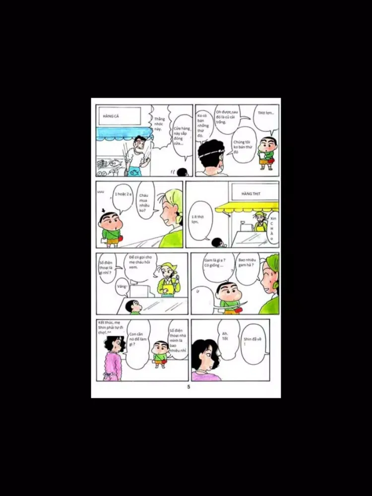 Capturas de tela do Shin Cậu Bé Bút Chì - Truyện Offline iPad 