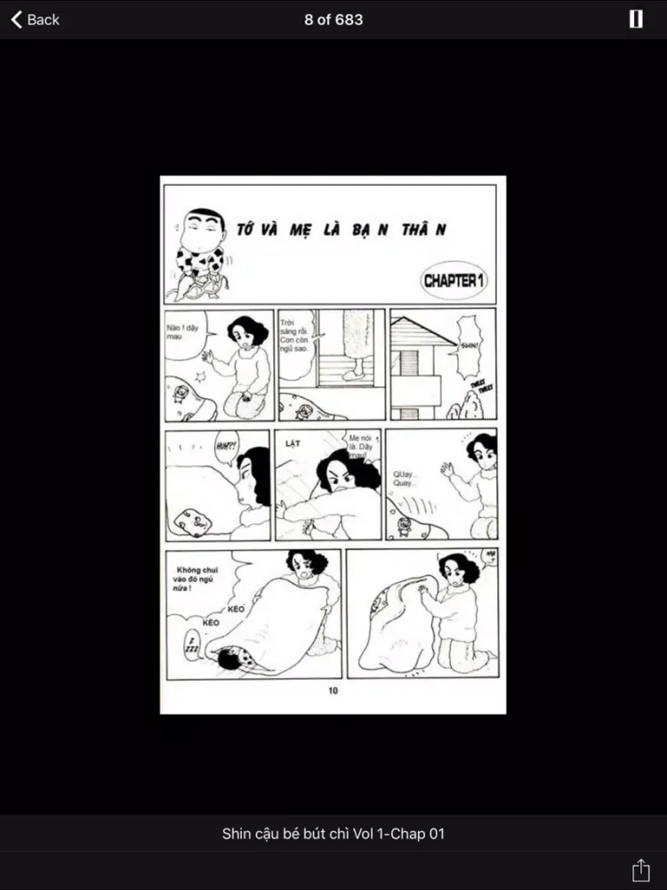 Capturas de tela do Shin Cậu Bé Bút Chì - Truyện Offline iPad 