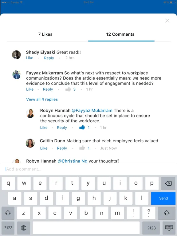 Скриншоты CNB Connect iPad 