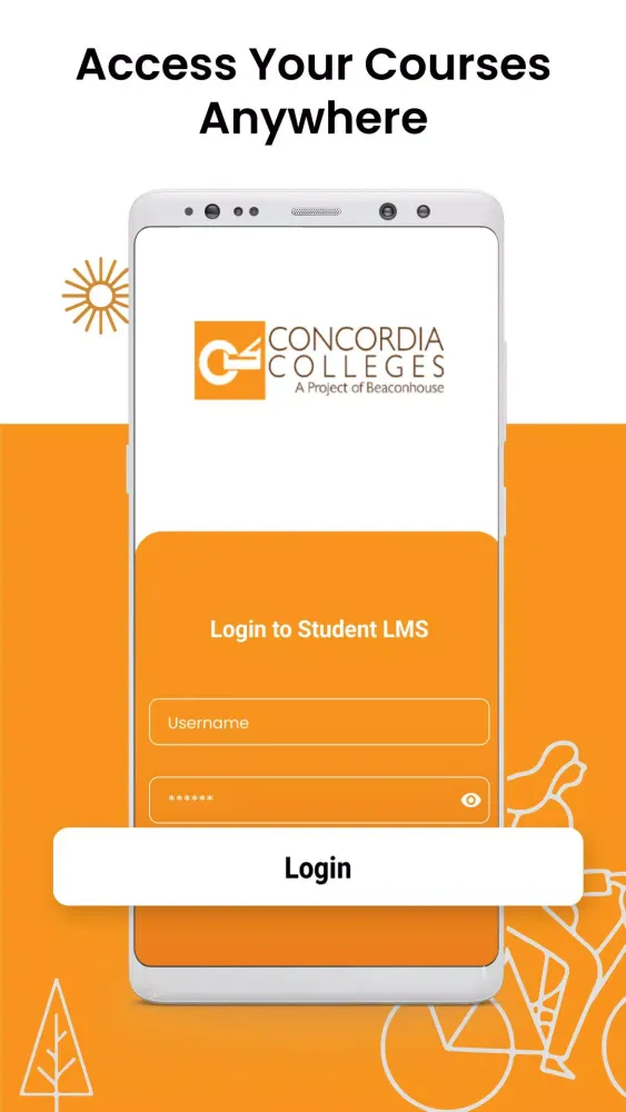 Concordia Student LMS Screenshots