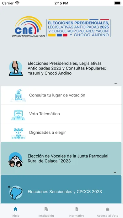 CNE App Screenshots