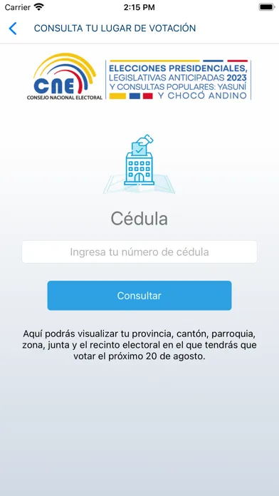 CNE App Screenshots