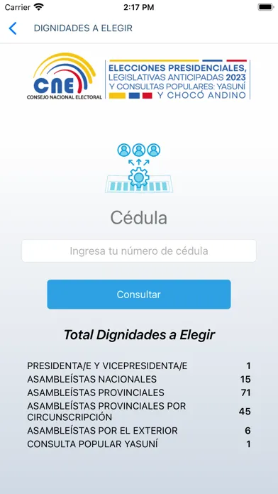 CNE App Screenshots