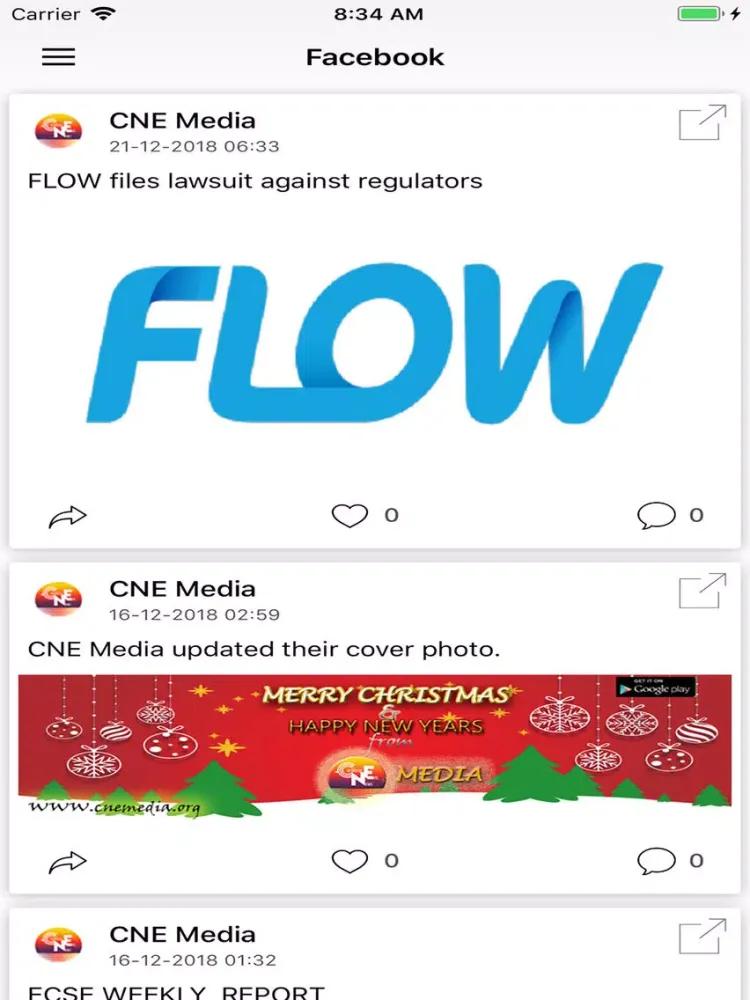 CNE Media iPad 应用截图