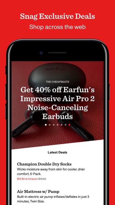 Zrzuty ekranu CNET: News, Advice & Deals