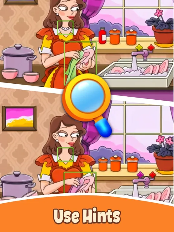 Spot Differences Find & Search iPad  سکرین شاٹس