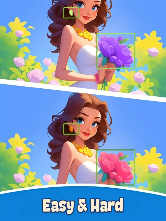 Spot Differences Find & Search iPad  سکرین شاٹس