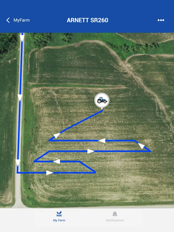 تصاویر New Holland MyPLM Connect Farm iPad 