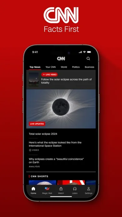 Скриншоты CNN: Breaking US & World News