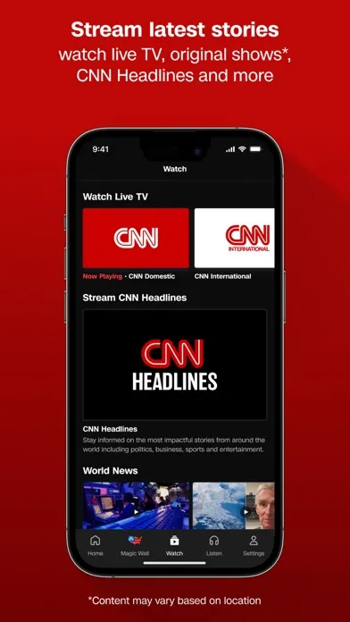 Скриншоты CNN: Breaking US & World News