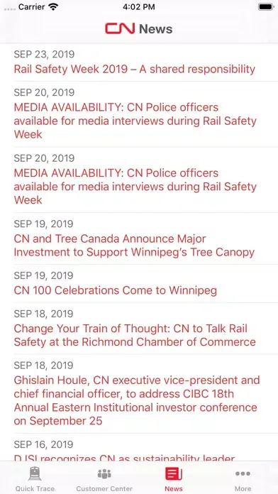 تصاویر CN Rail