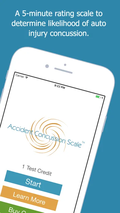 Accident Concussion Scale (ACS)應用截圖