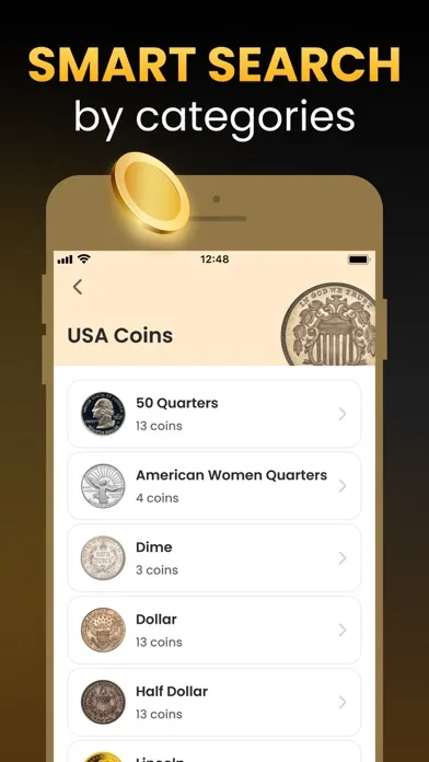 Coin ID Scanner - Identifier स्क्रीनशॉट