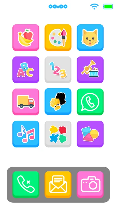 Capturas de tela do Phone For Kids !