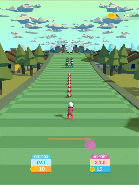 Capturas de tela do Touchdown Crash iPad 