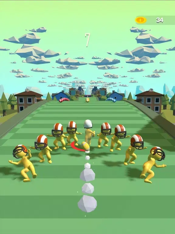 Capturas de tela do Touchdown Crash iPad 