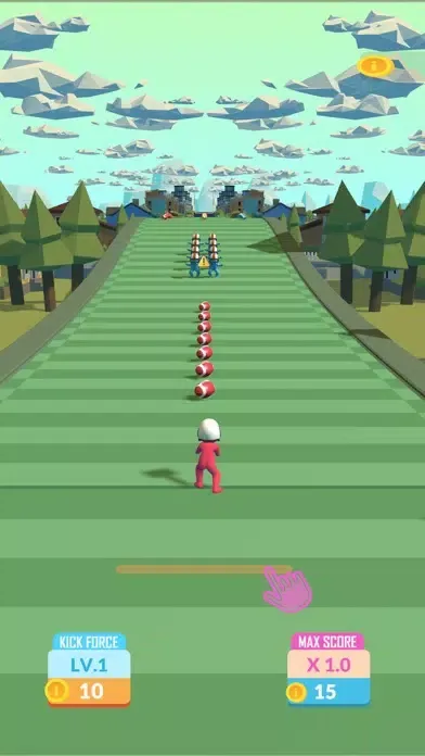Capturas de tela do Touchdown Crash