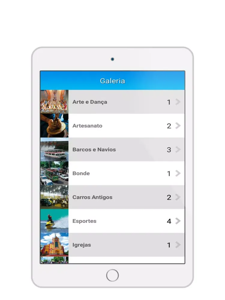 Tangkapan layar Barra Bonita iPad 