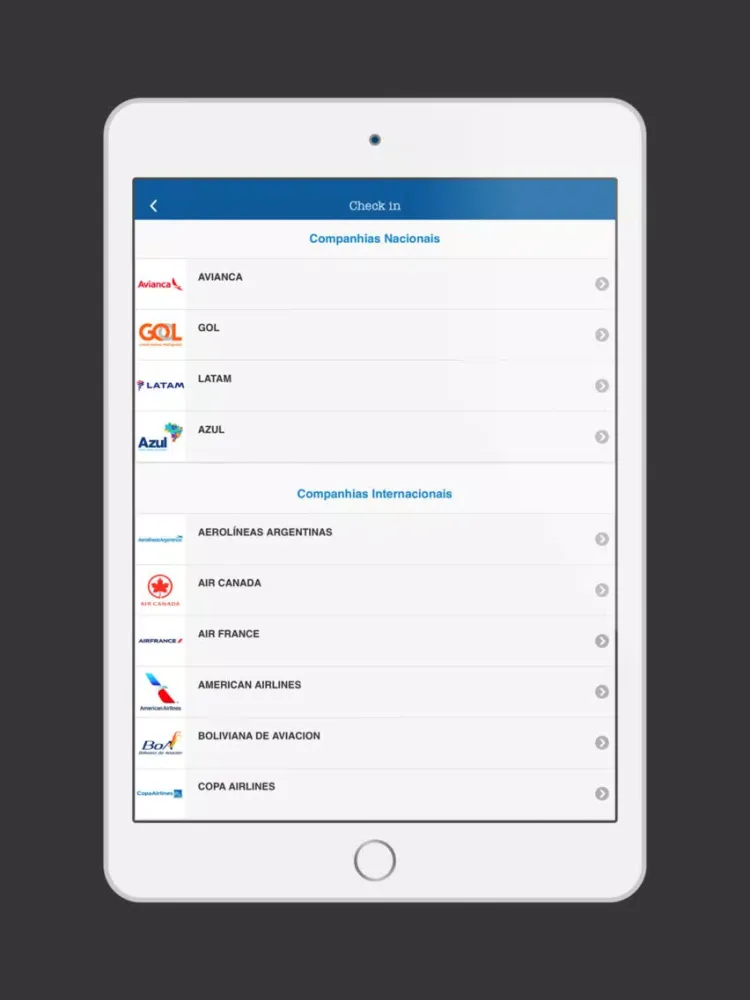 Tangkapan skrin Navic Tur - Viagens e turismo iPad 