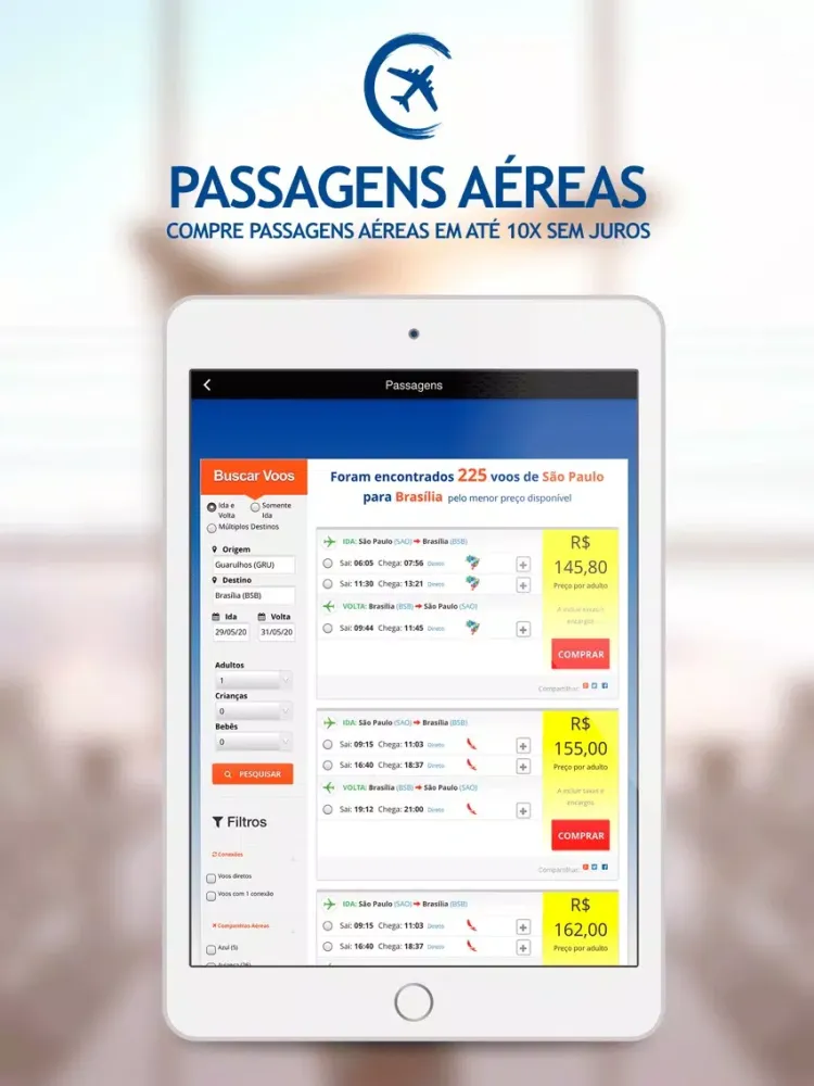 Trans Aero Viagens e Turismo iPad  स्क्रीनशॉट