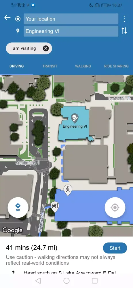 UCLA Screenshots