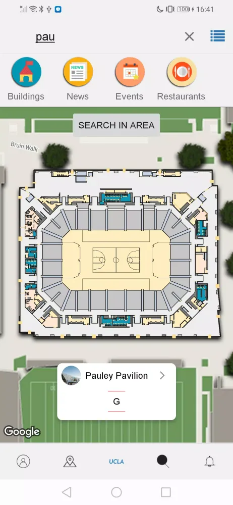 UCLA Screenshots