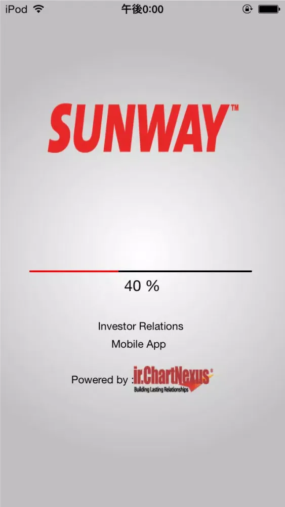 Capturas de pantalla de Sunway Berhad Investor Relations