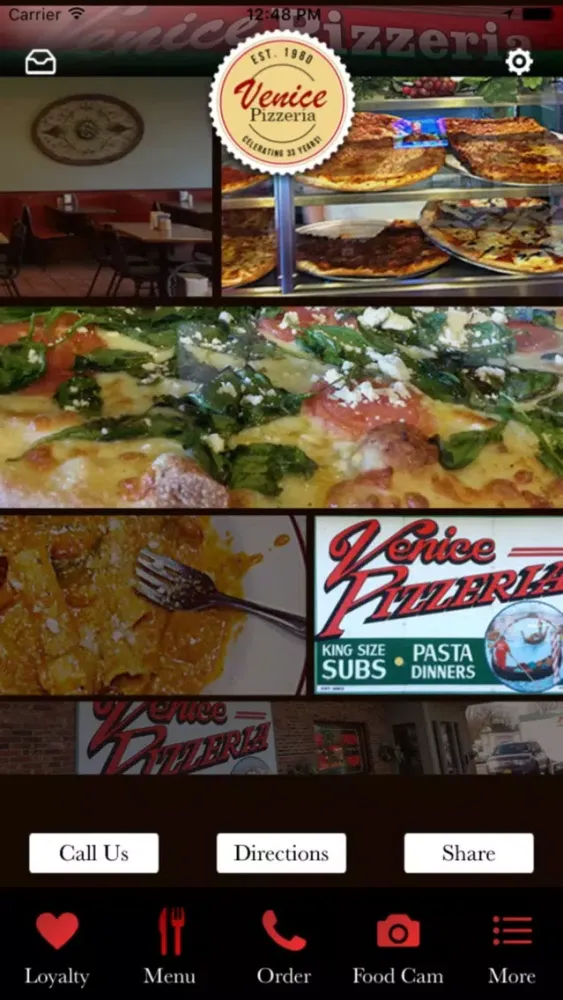 Venice Pizzeria应用截图