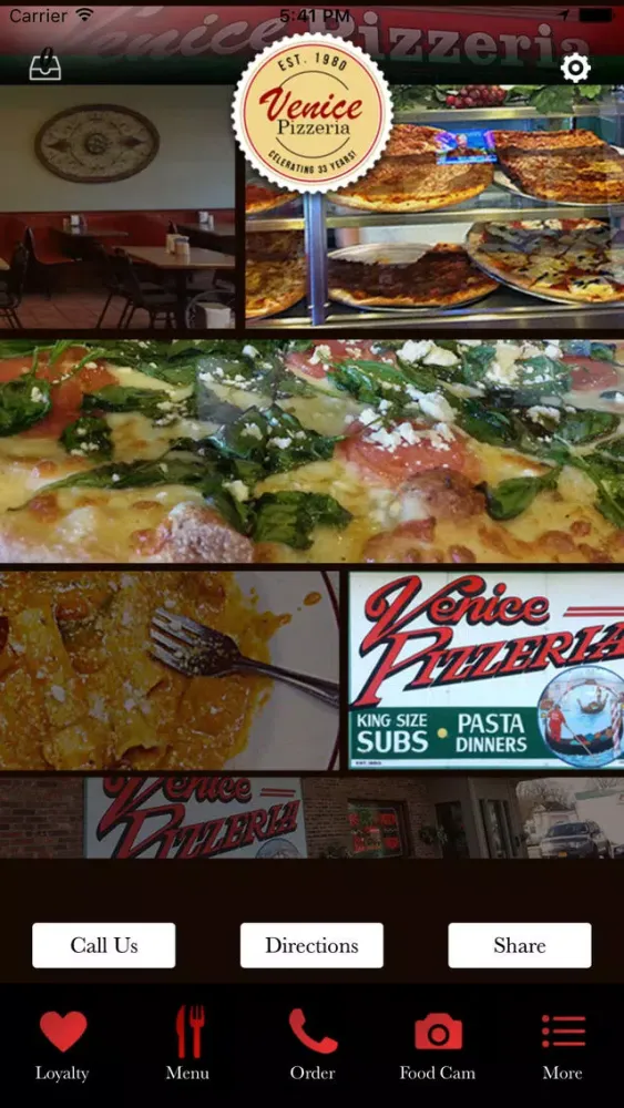 Venice Pizzeria应用截图