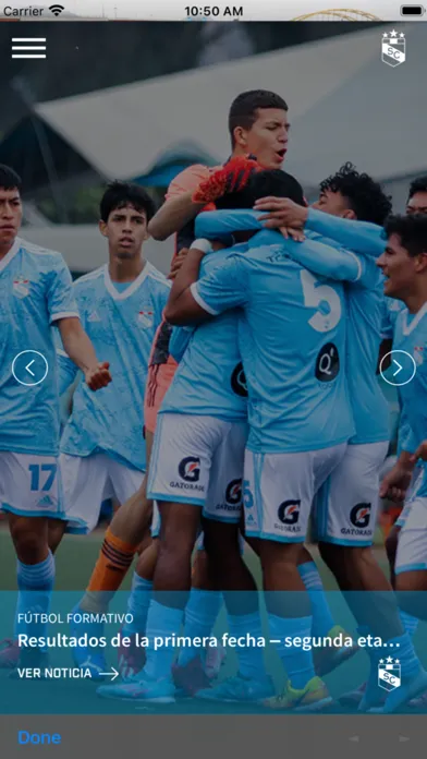 Zrzuty ekranu Sporting Cristal F.C.
