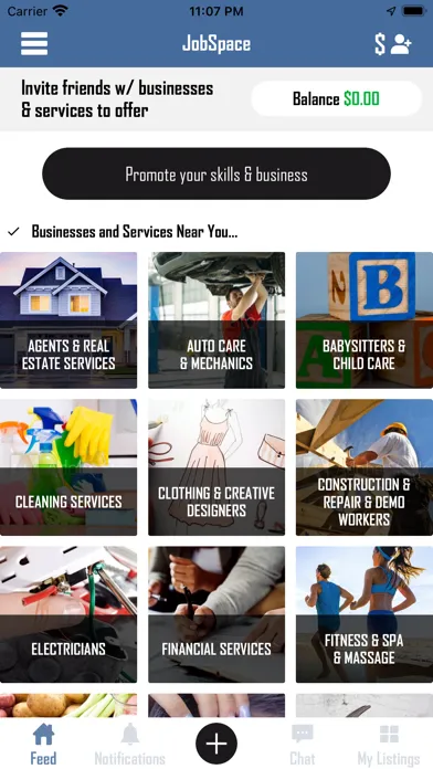 Ảnh chụp màn hình của JobSpace: Business Advertising