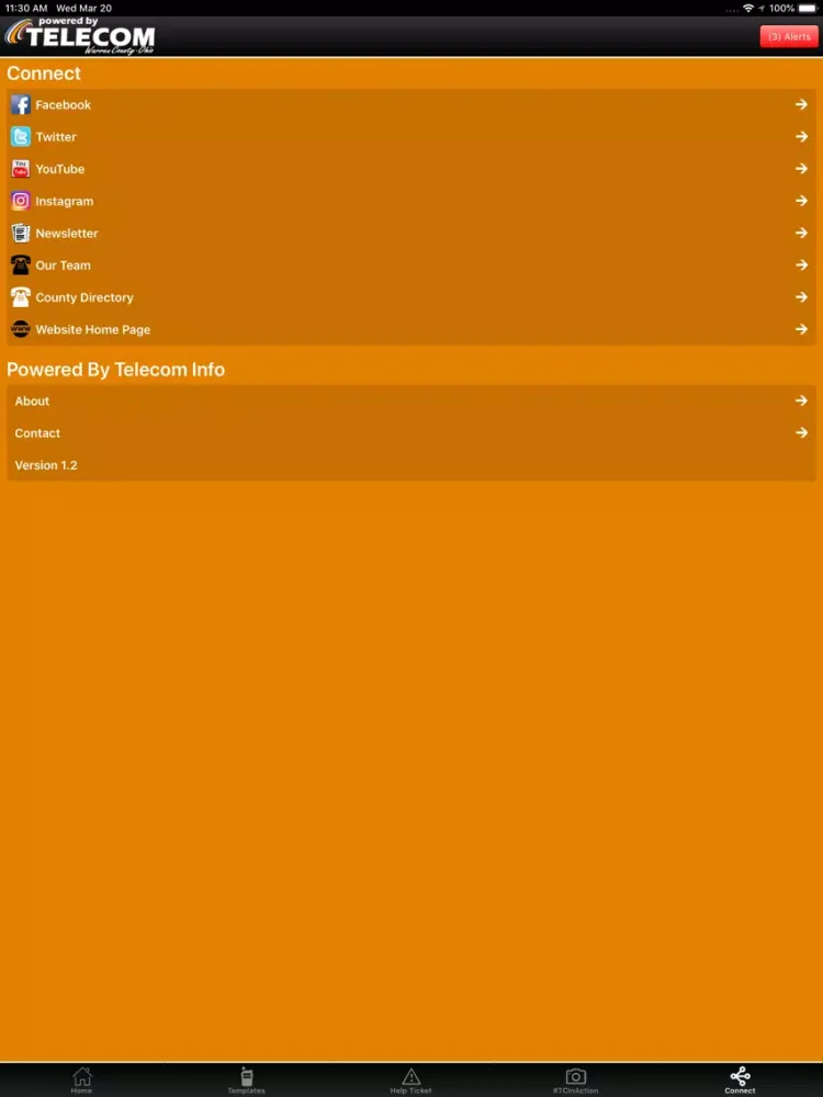 Powered By Telecom iPad  स्क्रीनशॉट