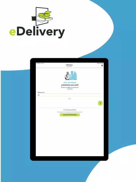 Captures d'écran de EDelivery iPad 