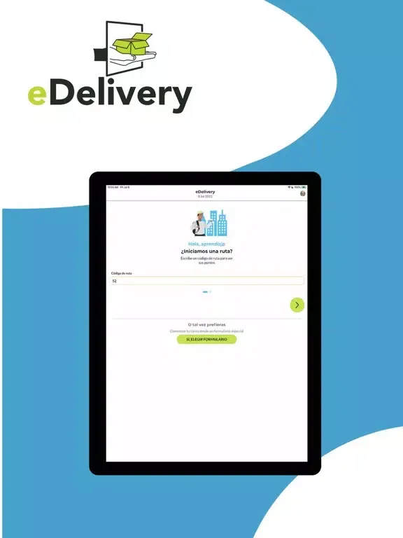 EDelivery iPad  スクリーンショット