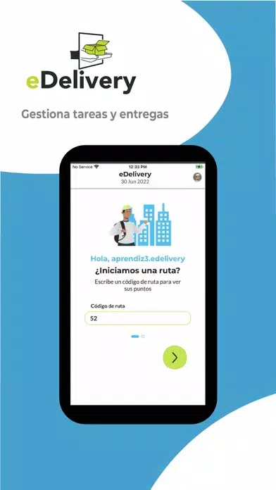 Captures d'écran de EDelivery