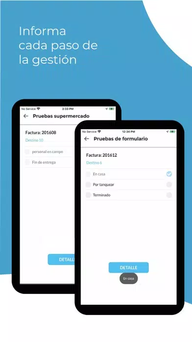 Captures d'écran de EDelivery