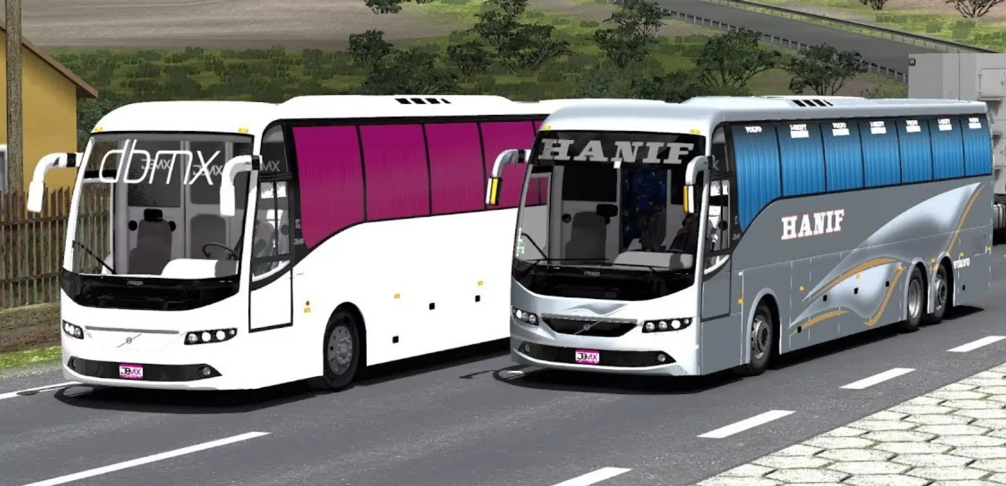 Bus Game Traveling Simulator Screenshots