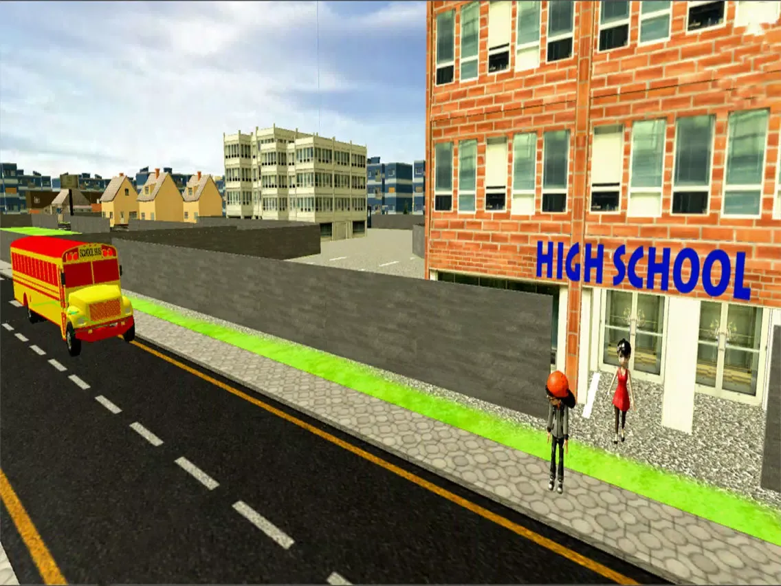 Скриншоты School Bus Driver City Driving iPad 