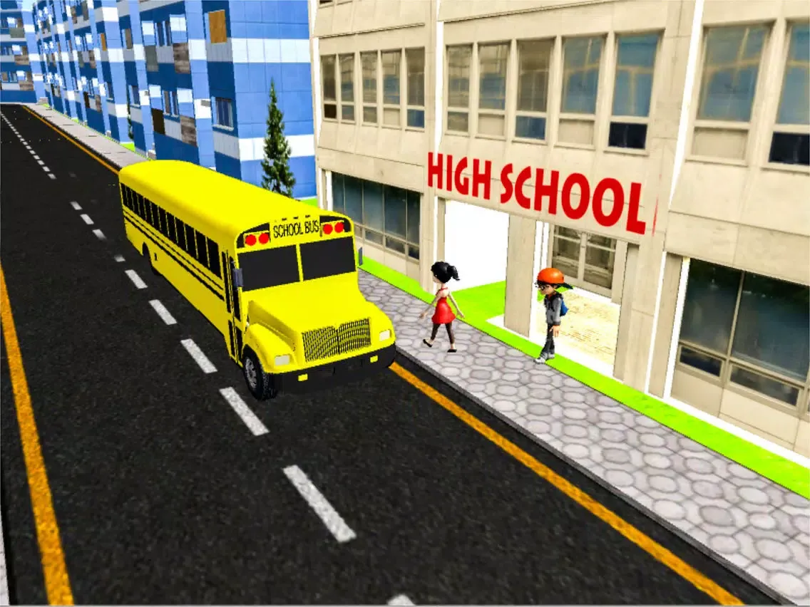 Скриншоты School Bus Driver City Driving iPad 
