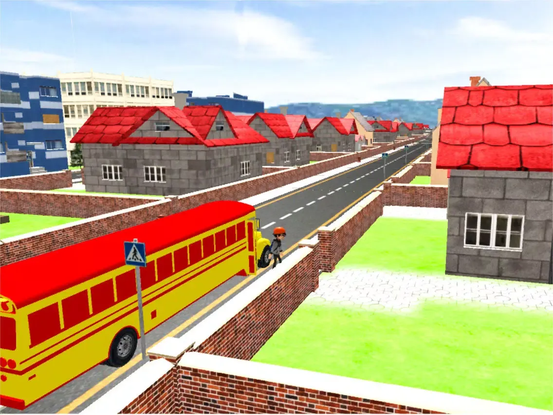 Скриншоты School Bus Driver City Driving iPad 