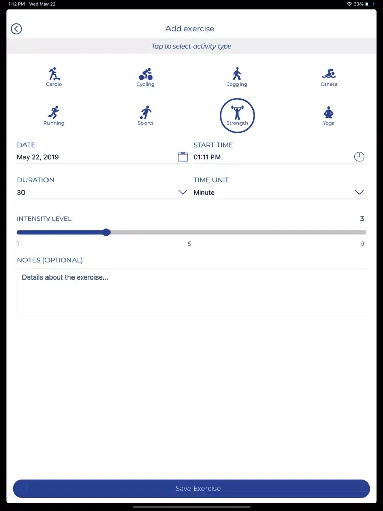 Screenshot di Kinetix MWL iPad 