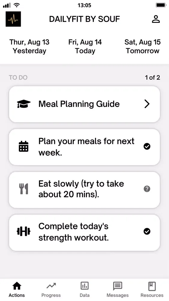 DAILYFIT BY SOUF স্ক্রিনশট