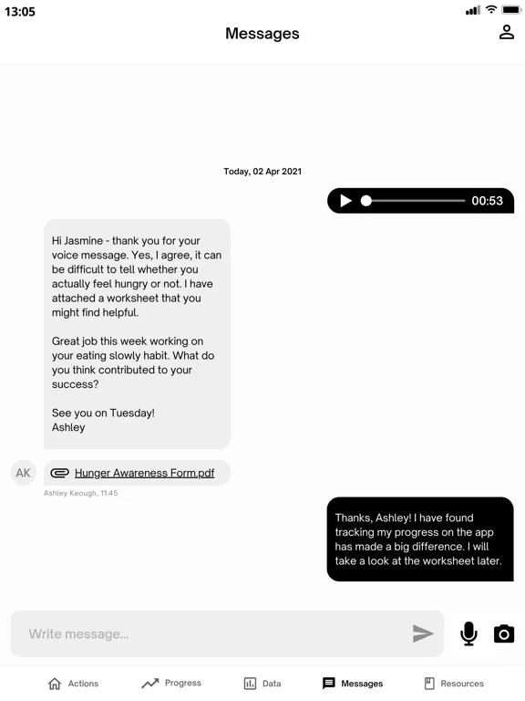 Infinity Wellness iPad  Screenshots