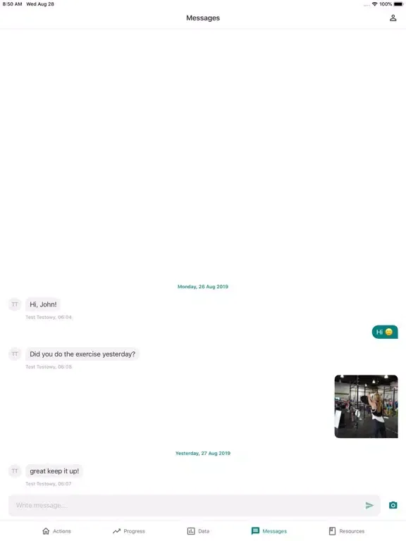 Capturas de tela do Strength Faction iPad 