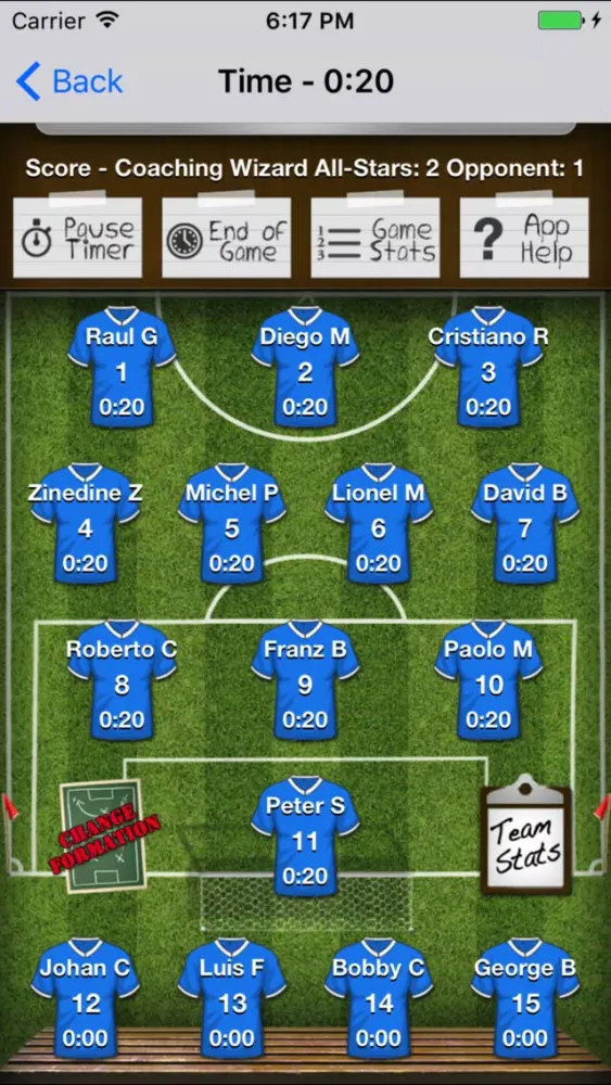 Coaching Wizard - Soccer應用截圖