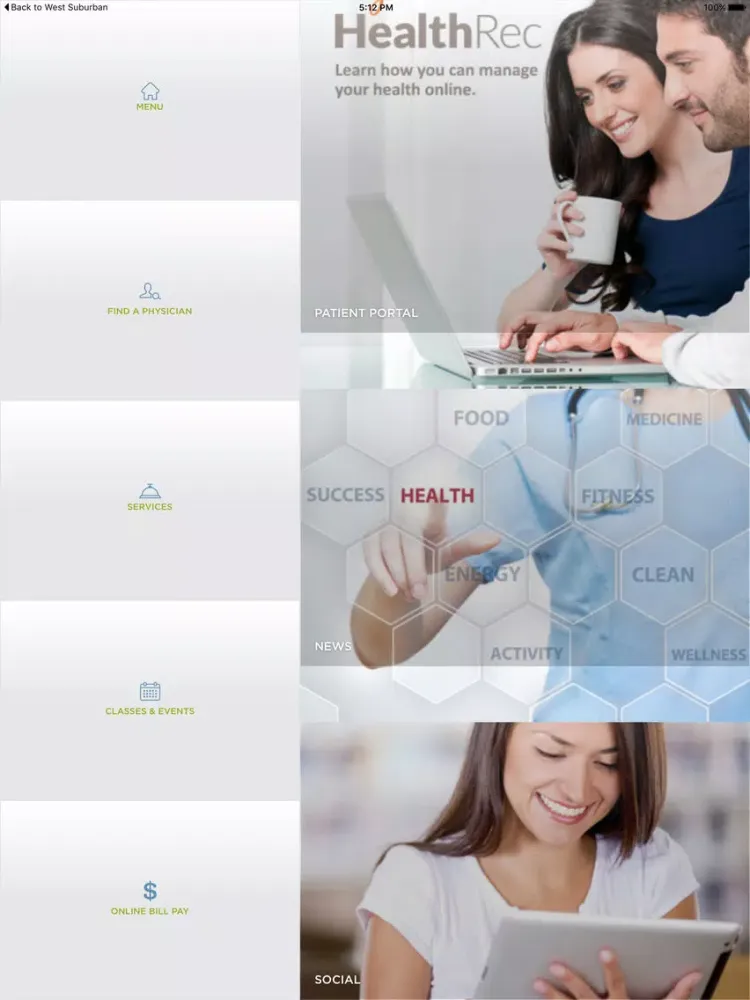 ภาพหน้าจอของ Coastal Carolina Hospital iPad 
