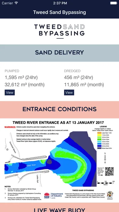Tweed Sand Bypassing سکرین شاٹس
